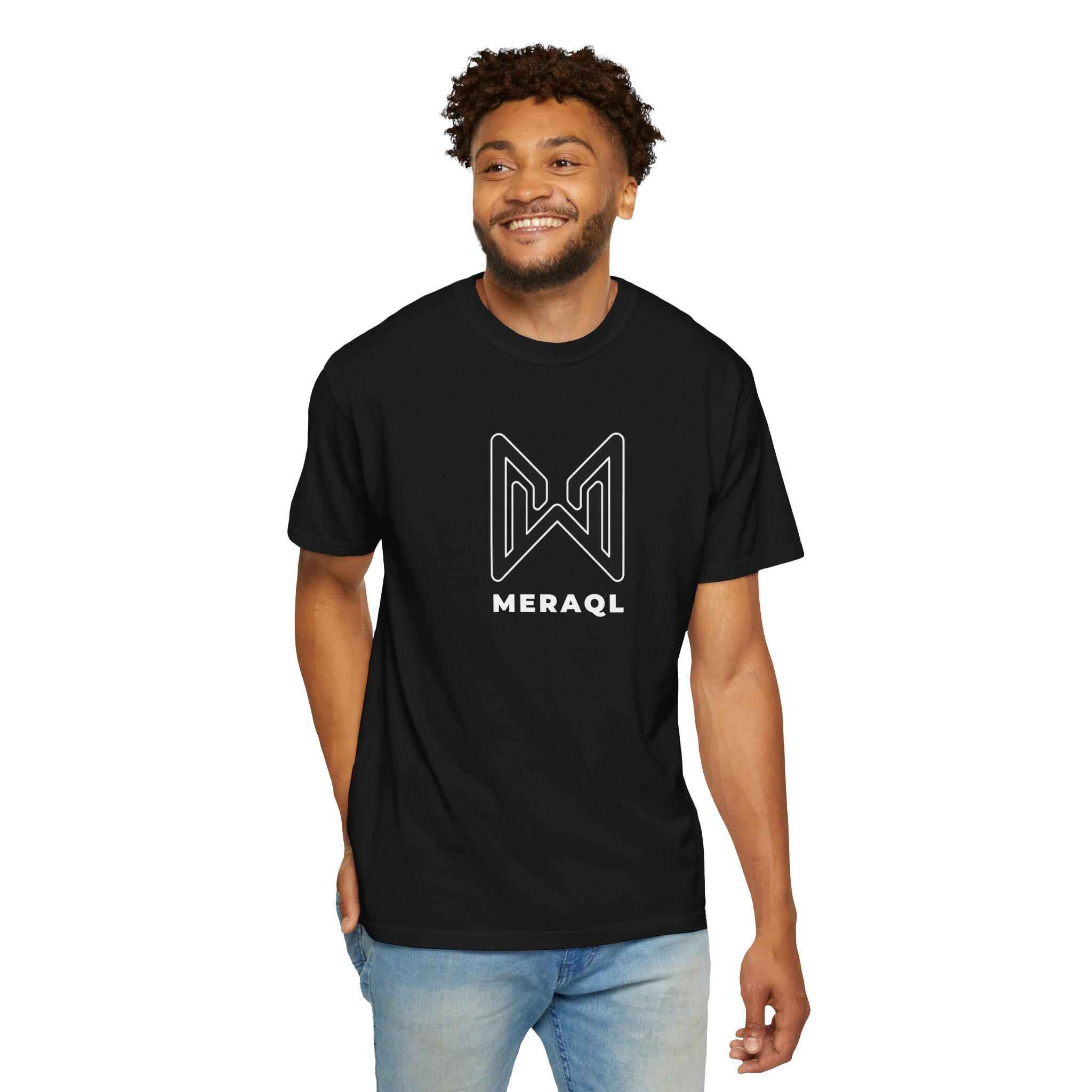 MERAQL Premium Logo Tee MERAQL Premium T-shirt with logo above the MERAQL text