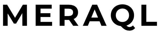 MERAQL Wordmark MERAQL apparel brand wordmark